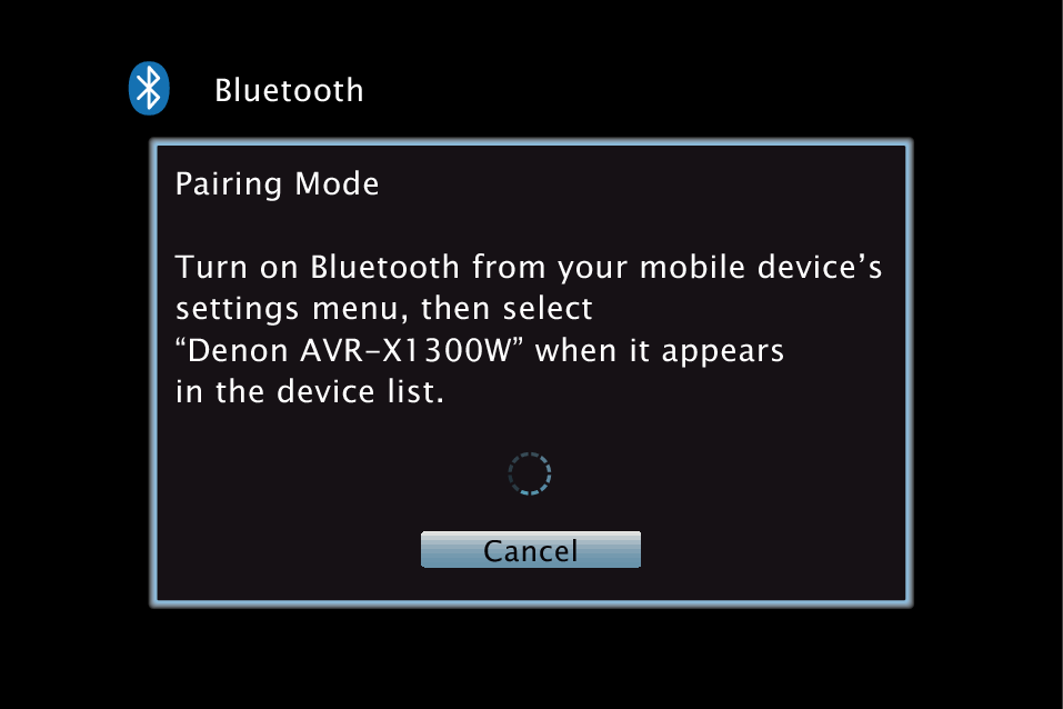 GUI Bluetooth X1300